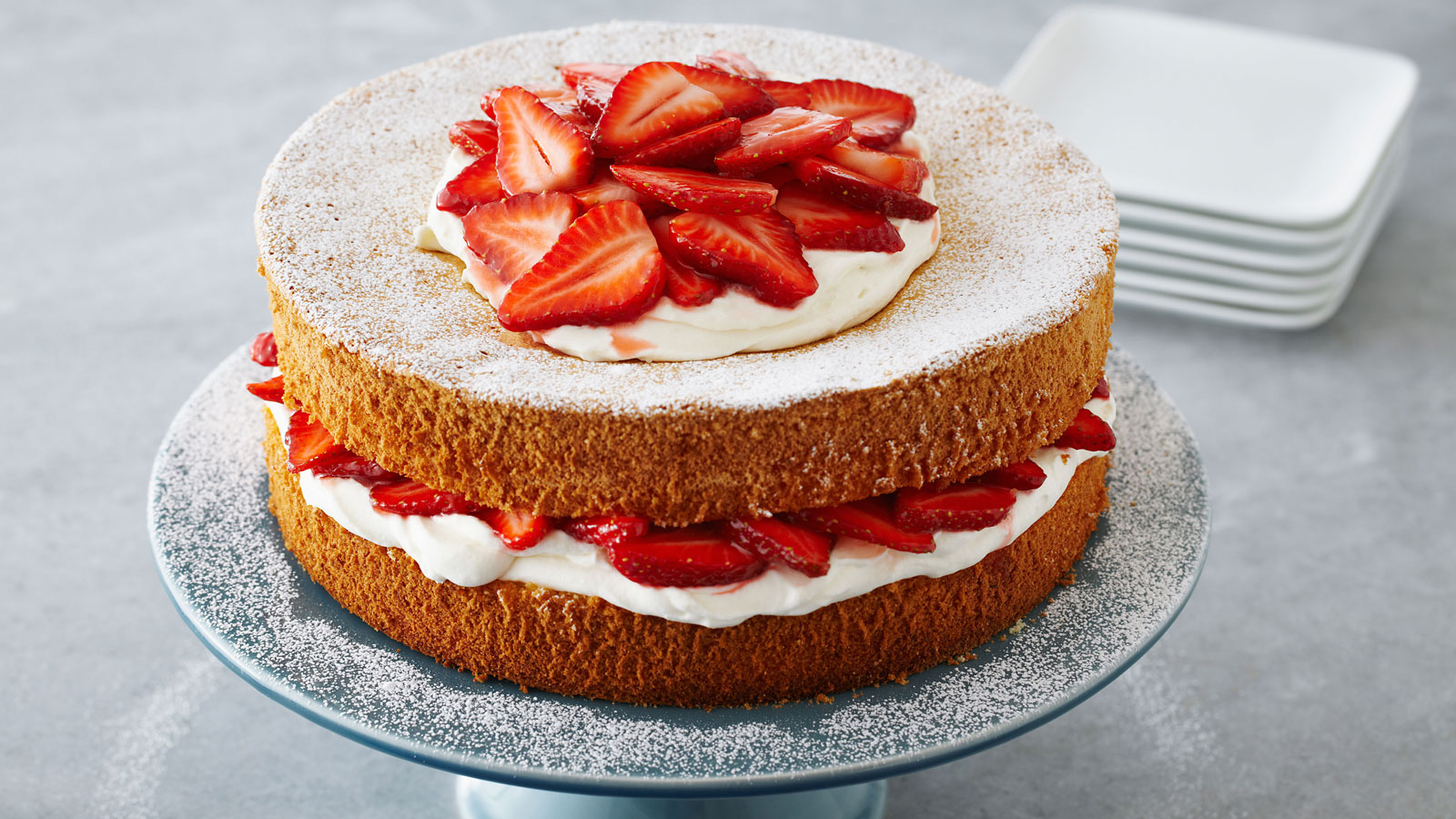 Strawberry Victoria Spong Wedding Cake Strawberry Victoria Spong Wedding Cake